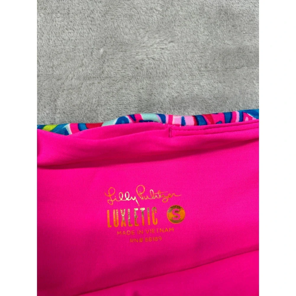 Lilly Pulitzer‎ Luxletic Weekender Legging Women's Small Vibrant Tropical Floral